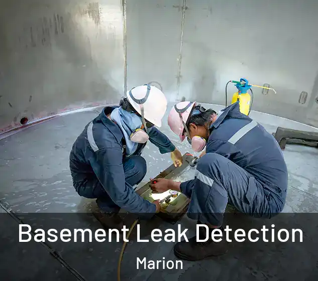  Basement Leak Detection Marion