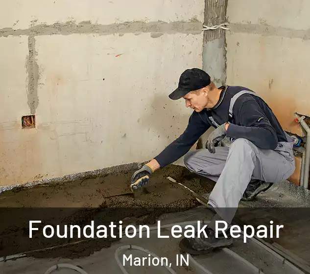  Foundation Leak Repair Marion, IN