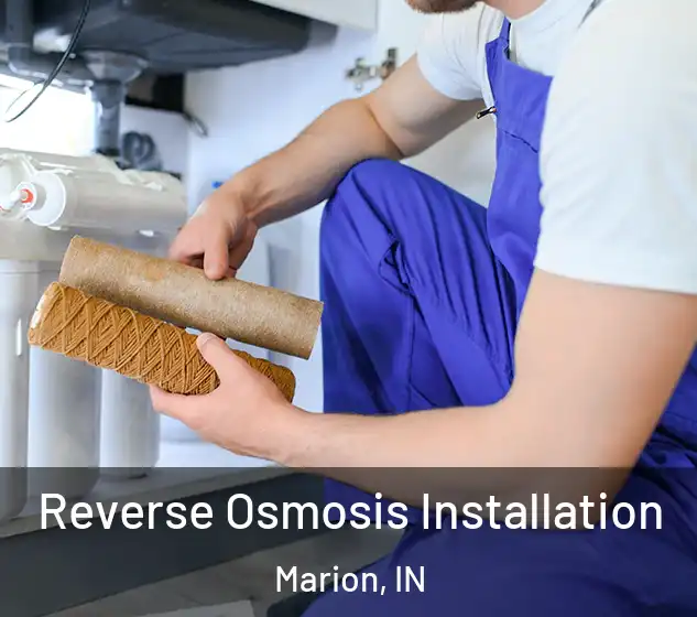  Reverse Osmosis Installation Marion, IN