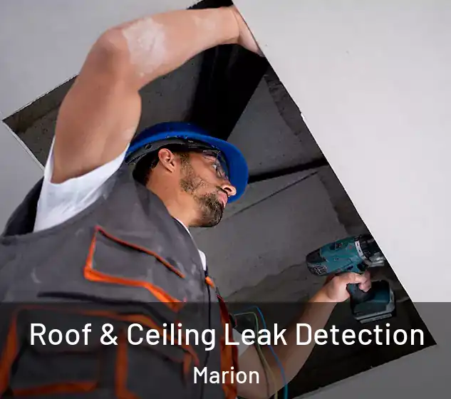  Roof & Ceiling Leak Detection Marion