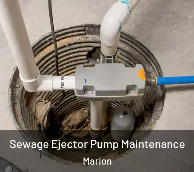  Sewage Ejector Pump Maintenance Marion