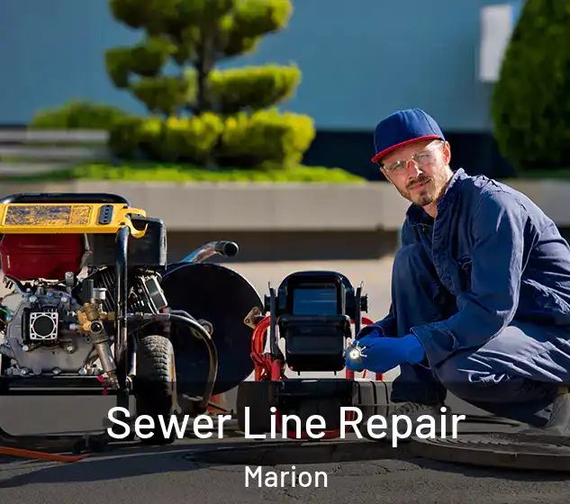  Sewer Line Repair Marion