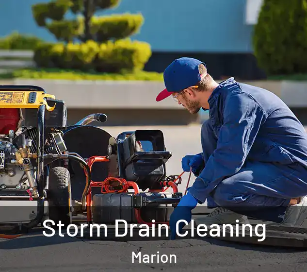  Storm Drain Cleaning Marion