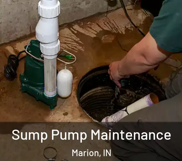  Sump Pump Maintenance Marion, IN