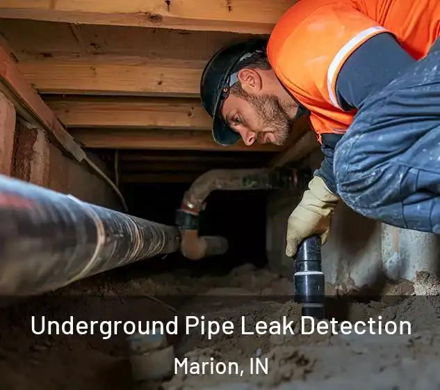  Underground Pipe Leak Detection Marion, IN