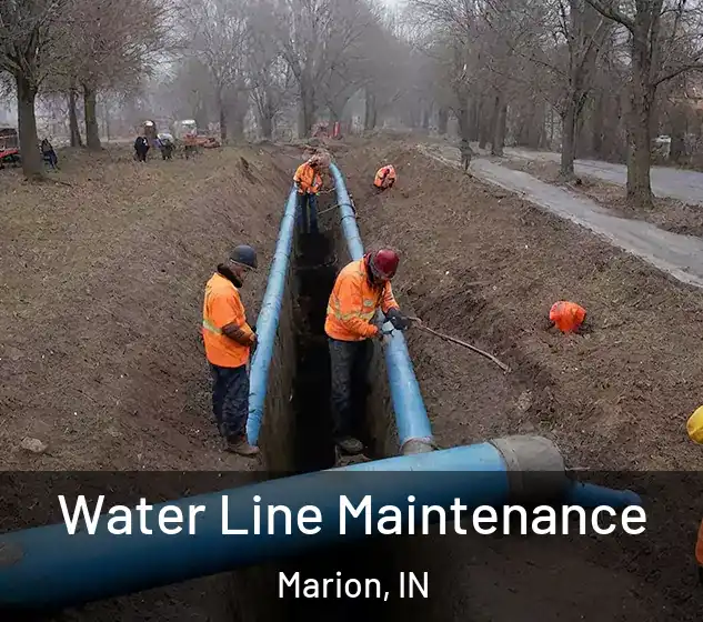  Water Line Maintenance Marion, IN
