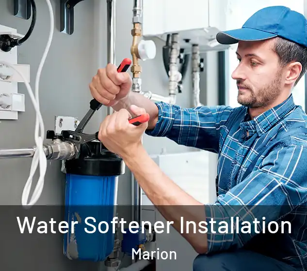  Water Softener Installation Marion
